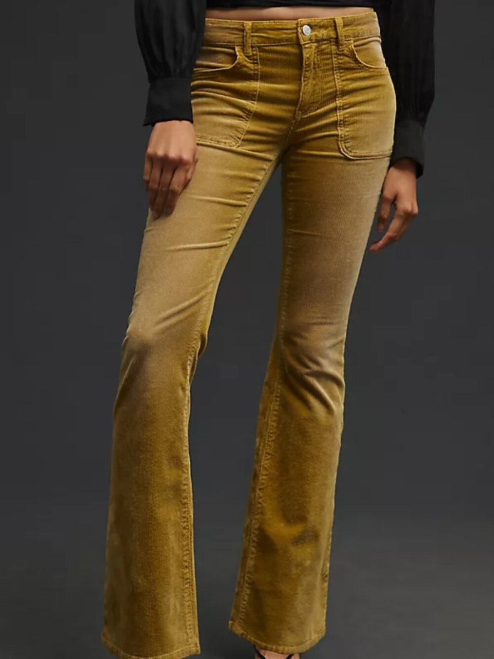 Size 27 Pilcro "The Icon" Flare Corduroy Jeans